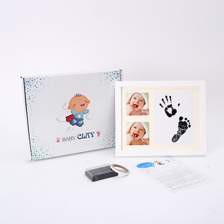 baby ink pad imprint frame